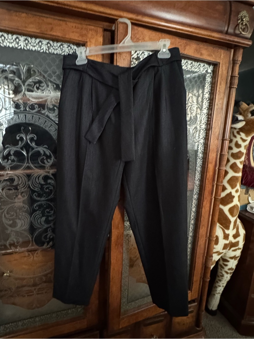 Calvin Klein Dress Pants Charcoal Gray Trousers